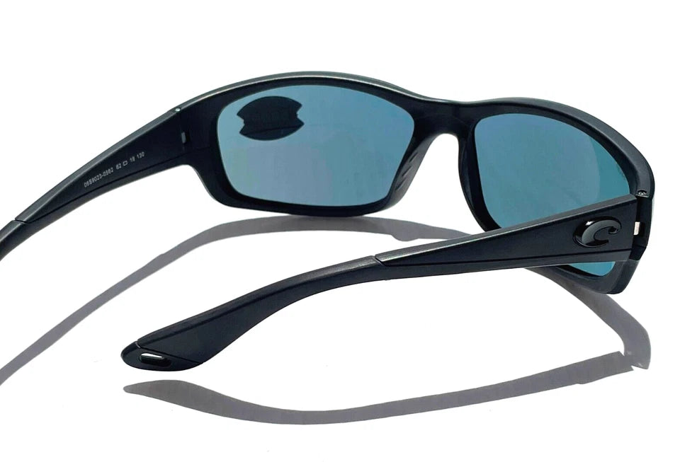 COSTA Del Mar JOSE Blackout POLARIZED Blue Mirror 580P Lens Sunglass JO 01 OBMP