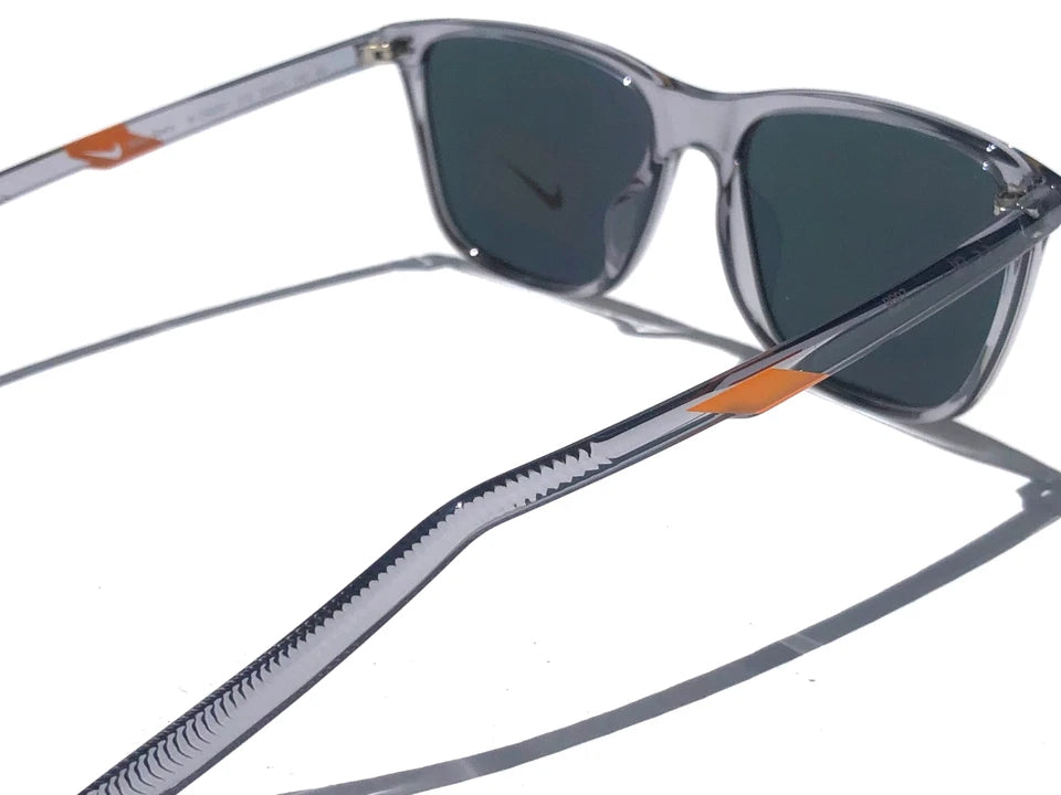NIKE STATE Wolf Grey Clear UV PROTECTIVE Orange Mirror Lens Sunglass DV2291 012