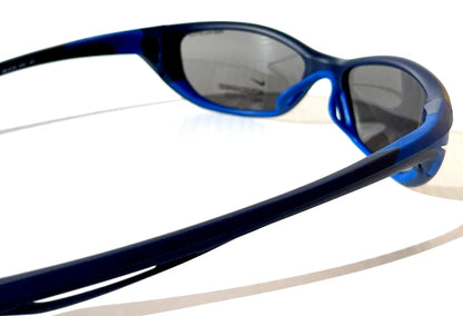 NIKE ZONE Matte Navy INTERCHANGEABLE Max Optic Silver Lens Sunglass DZ7356 410