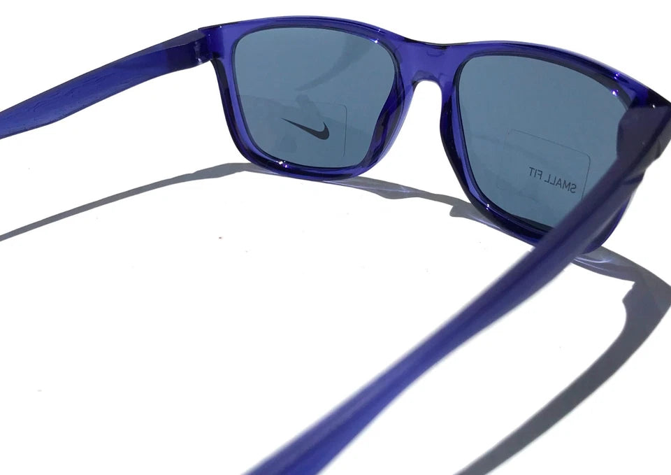 NIKE FLIP ASCENT Lapis Blue Frame Blue Lens Small Fit Sunglass DJ9930 430