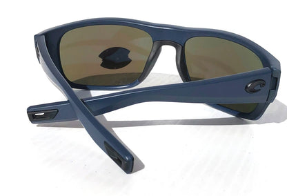 Costa Del Mar TICO Matte Midnight Blue POLARIZED Blue 580G GLASS Sunglass TCO14