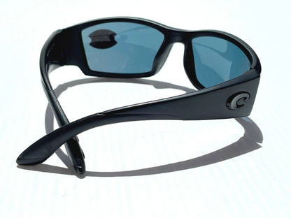COSTA Del Mar CORBINA Matte Blackout POLARIZED 580P Grey lens Sunglass CB 01