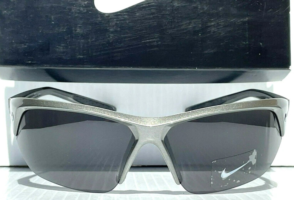 NIKE SKYLON ACE Steel Lead Metallic w Gray lens Sunglass EV1125 009