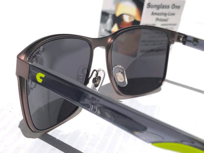 CARRERA Matte Dark Ruth Metal Frame Dark Grey Lens Sunglass 2037T/S R80IR