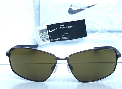 NIKE PIVOT EIGHT Satin Pewter Frame Outdoor Tint Terrain Lens Sunglass CW1089 043