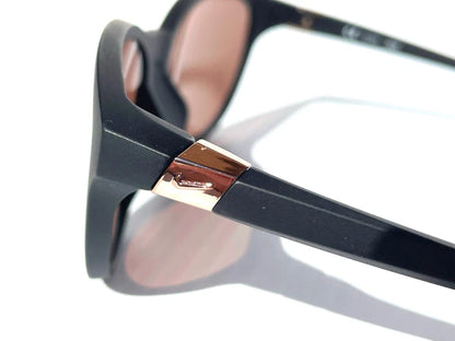NIKE CITY PERSONA Matte Black Frame Rose Gold Mirror Lens Sunglass DJ0891 010