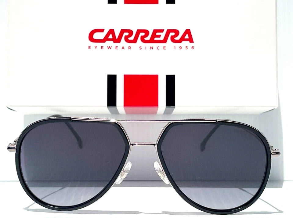 CARRERA Shiny Gunmetal Black Frame Gradient Black Sunglass 295/S 8079O