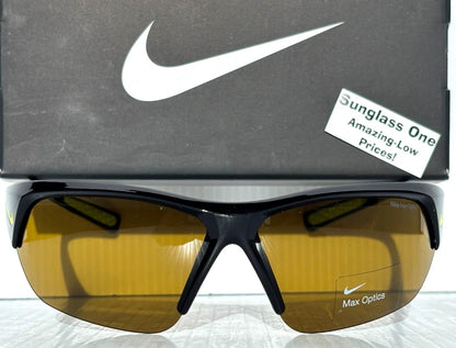 NIKE SKYLON ACE Black MAX Optics Bronze Outdoor Tint Lens Sunglass FQ4766 077