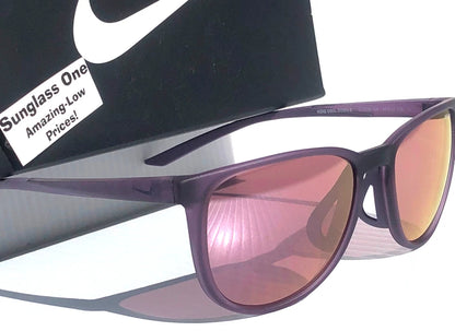 Nike COOL DOWN Amethyst Ash Frame Violet Road Tint Lens Sunglass DV2288 554