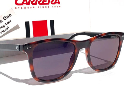 CARRERA Havana Frame Blue Grey Lens Sunglass 2022T/S 05XT