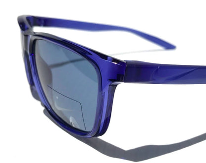 NIKE FLIP ASCENT Lapis Blue Frame Blue Lens Small Fit Sunglass DJ9930 430