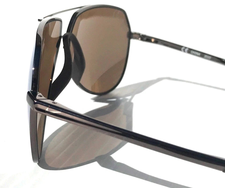 NIKE OUTRIDER M Gunmetal Frame Gold Mirror Lens Sunglass CW1300 902