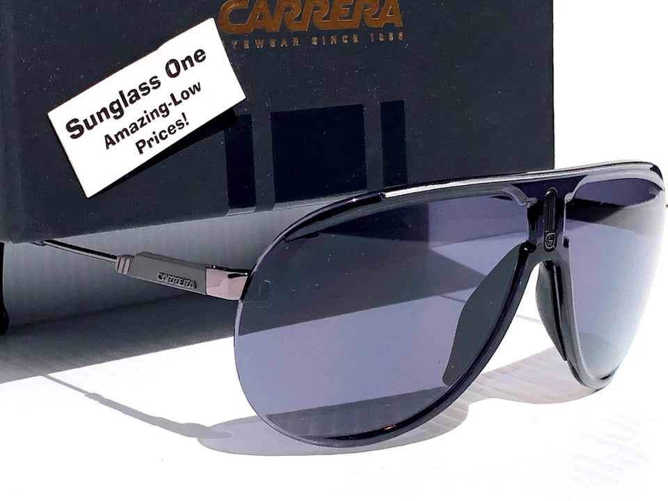 CARRERA SUPERCHAMPION Black Frame Black Lens Sunglass V812K