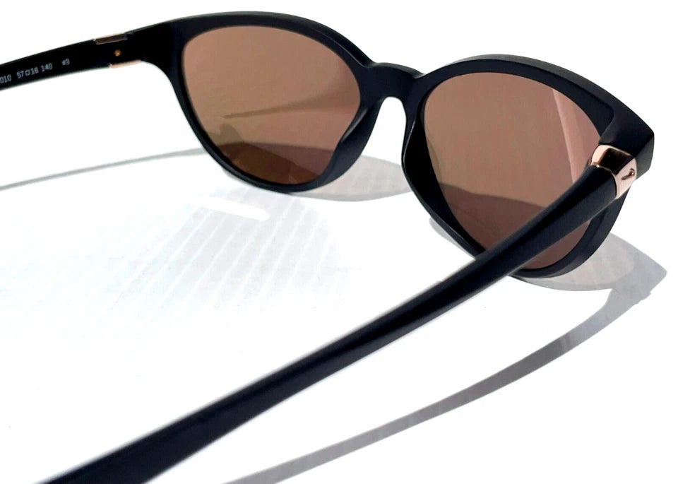 NIKE CITY PERSONA Matte Black Frame Rose Gold Mirror Lens Sunglass DJ0891 010