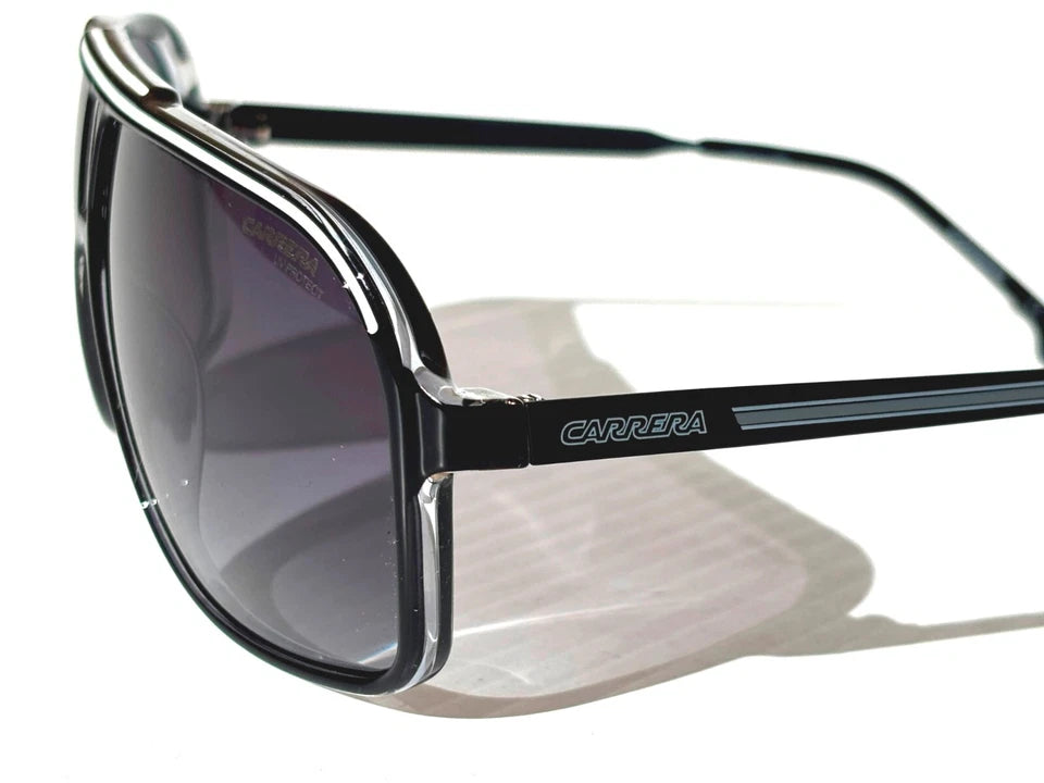 CARRERA GRAND PRIX 3 Black & Translucent Frame Grey Gradient Sunglass 80S9O