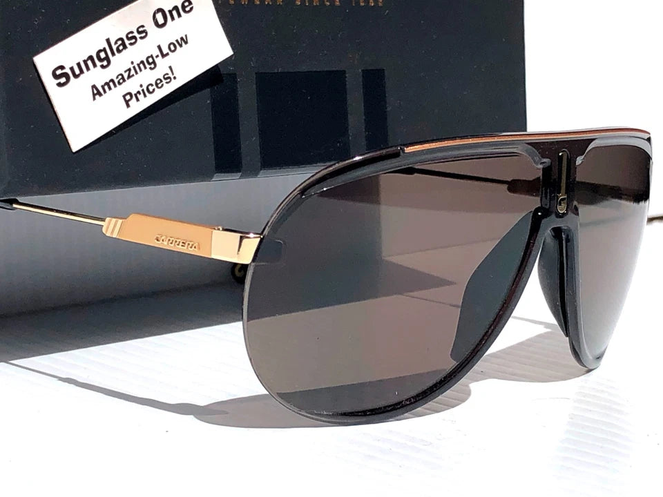 CARRERA SUPERCHAMPION Brown & Gold Frame Brown Lens Sunglass 2M22K
