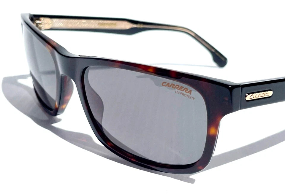 CARRERA Black Tortoise Frame UV Protective Grey Lens Sunglass 299/S 086QT