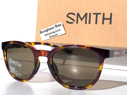 NEW Smith Optics EASTBANK Tortoise Vintage ChromaPop Gray Lens Sunglass