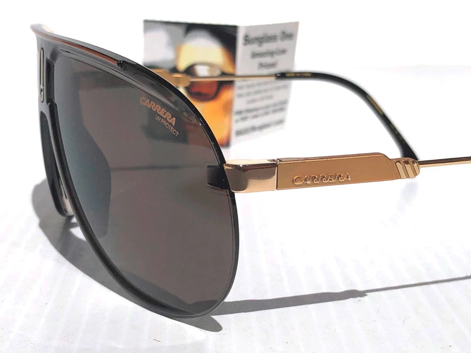CARRERA SUPERCHAMPION Brown & Gold Frame Brown Lens Sunglass 2M22K