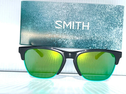 Smith Optics HAYWIRE Shiny Black w Green ChromaPop Lens Sunglass