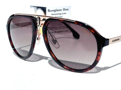 CARRERA Havana Gold & Tortoise Frame Gradient Brown Sunglass CA1003/SSAM 02IK