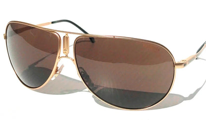 CARRERA GIPSY Shiny Gold Frame Bronze Lens Sunglass GIPSY65 AOZ70