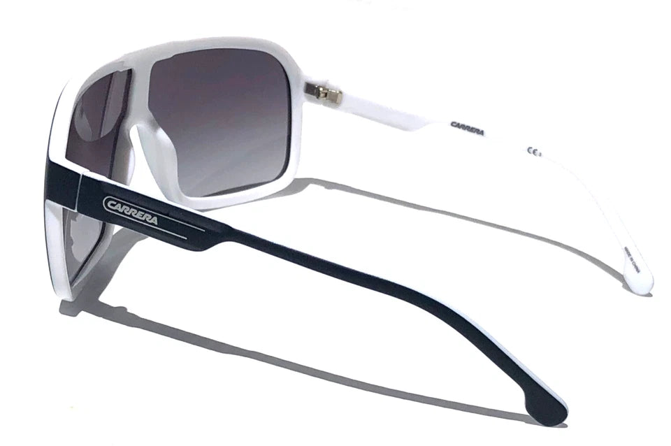 CARRERA White & Blue Frame Gradient Grey Lens Sunglass 1046/S 0JU9O