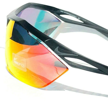 Nike VAPOR WING R Matte Black w Ruby Speed Lens Sunglass EV0914 001