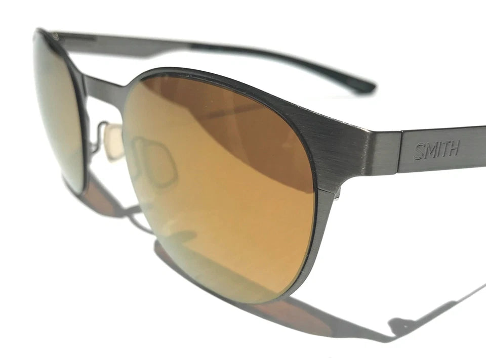 Smith Optics EASTBANK METAL Gunmetal ChromaPop POLARIZED Bronze Mirror Lens Sunglass