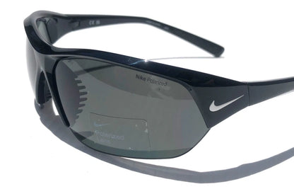 Nike SKYLON ACE P Shiny Black POLARIZED Black Lens Sunglass FQ4767 010