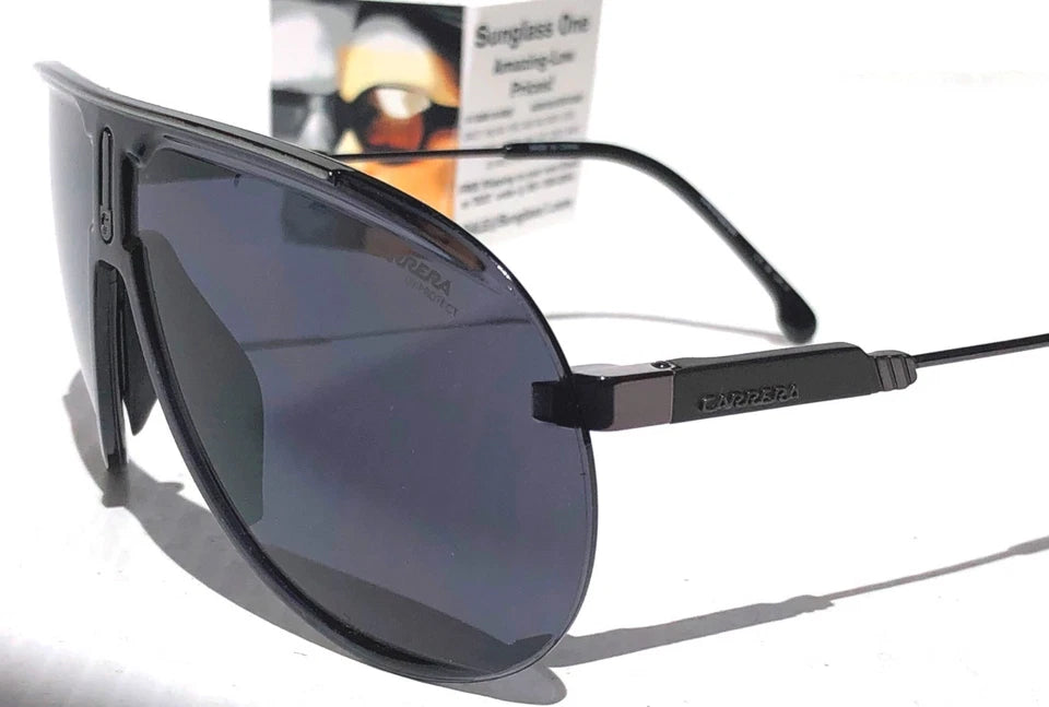 CARRERA SUPERCHAMPION Black Frame Black Lens Sunglass V812K