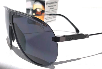 CARRERA SUPERCHAMPION Black Frame Black Lens Sunglass V812K