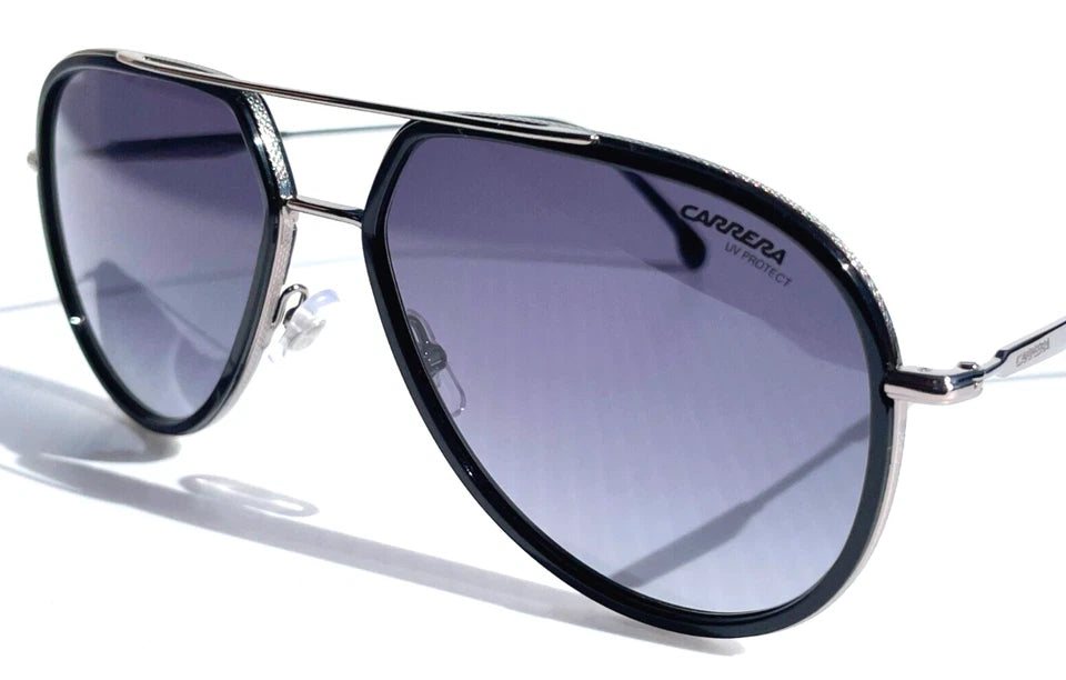CARRERA Shiny Gunmetal Black Frame Gradient Black Sunglass 295/S 8079O