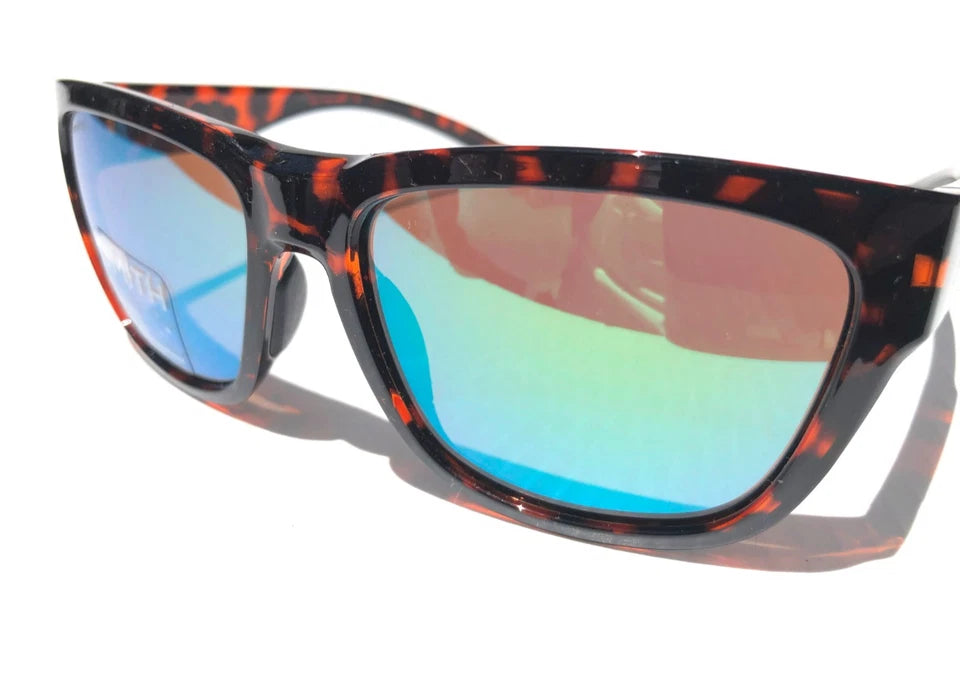 Smith Optics JOYA Tortoise ChromaPop POLARIZED Green Mirror Lens Sunglass
