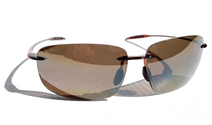 Maui Jim BREAKWALL Rootbeer POLARIZED HCL Bronze Lens Sunglass H422-26