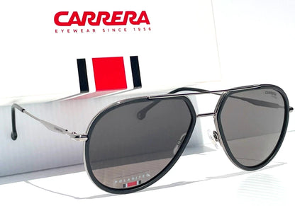 CARRERA Matte Black Frame POLARIZED Black Lens Sunglass 295/S 003M9