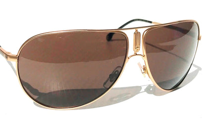 CARRERA GIPSY Shiny Gold Frame Bronze Lens Sunglass GIPSY65 AOZ70