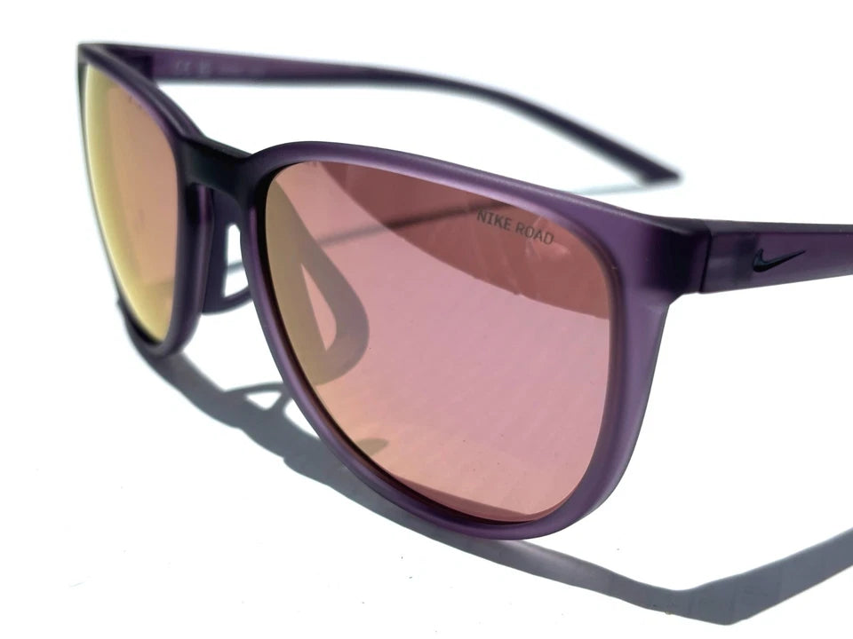 Nike COOL DOWN Amethyst Ash Frame Violet Road Tint Lens Sunglass DV2288 554