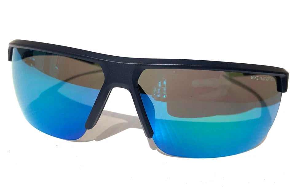 NIKE TEMPEST M Obsidian Bright Cactus Frame Green Mirror Sunglass CW4665 451