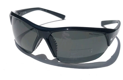 Nike SKYLON ACE P Shiny Black POLARIZED Black Lens Sunglass FQ4767 010