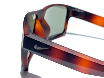 NIKE Essential Venture Mat Tortoise Flash Green Gunmetal Lens Sunglass EV1001 200