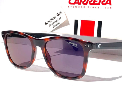 CARRERA Havana Frame Blue Grey Lens Sunglass 2022T/S 05XT