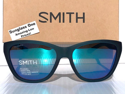 Smith Optics SHOAL Matte Pacific Crystal POLARIZED Opal mirror GLASS Lens Sunglass