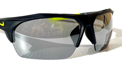 NIKE TERMINUS Matte Black Frame INTERCHANGEABLE Max Optic Silver Lens Sunglass EV1030 070