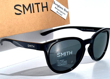 Smith Optics EASTBANK Black POLARIZED Carbonic Gray Lens Sunglass