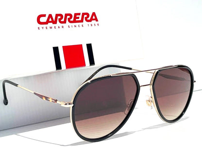 CARRERA Gold Tortoise & Black Frame Gradient Bronze Sunglass 295/S 2M2HA