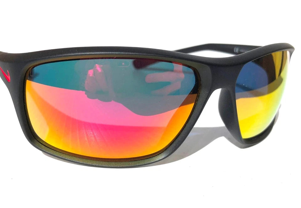 Nike ADRENALINE Matte Black Lens Sunglass EV1134 006