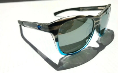 COSTA Del Mar VELA OCEARCH Coastal Fade POLARIZED Gray Silver 580G Lens Sunglass VLA 275
