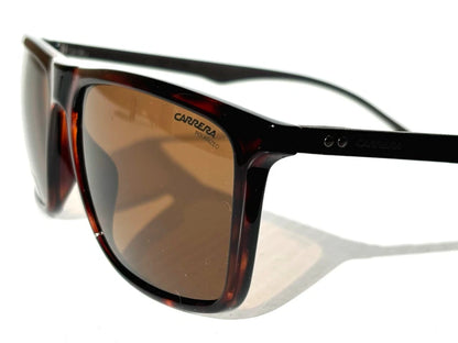 CARRERA Tortoise Carbon Fiber POLARIZED Brown Lens Sunglass 8032/S 086SP
