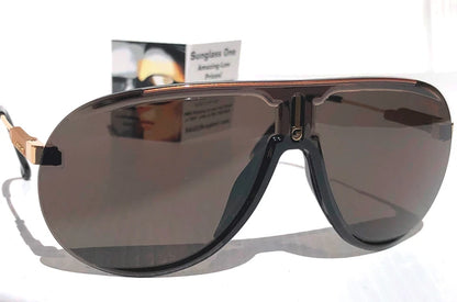CARRERA SUPERCHAMPION Brown & Gold Frame Brown Lens Sunglass 2M22K